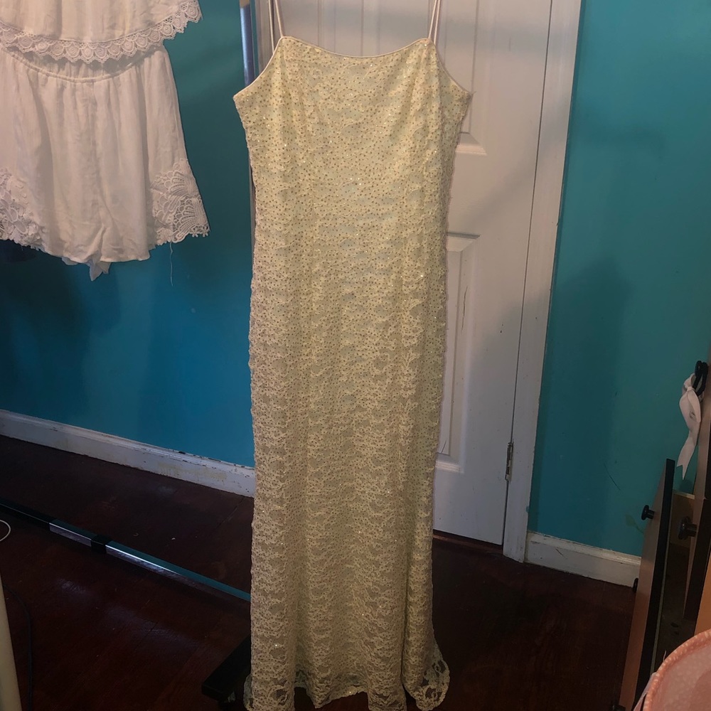 off-white dress